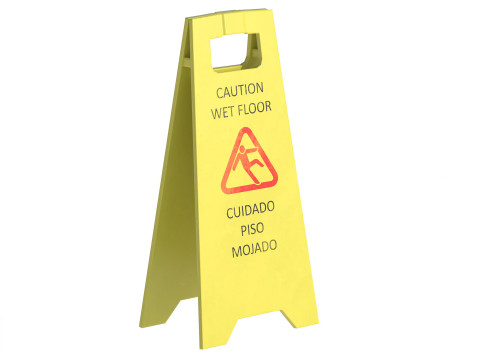 Wet Floor Sign 3D Модель