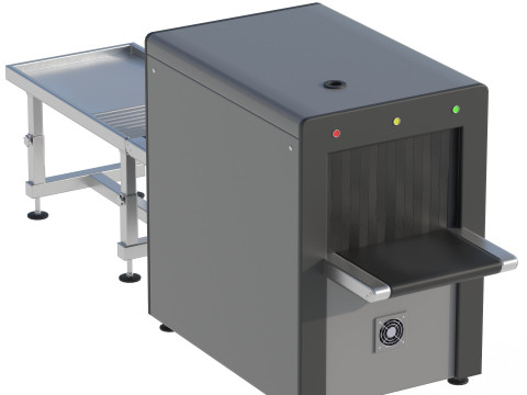 Airport X-ray Conveyer Modello 3D