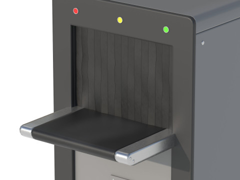 Airport X-ray Conveyer Modello 3D