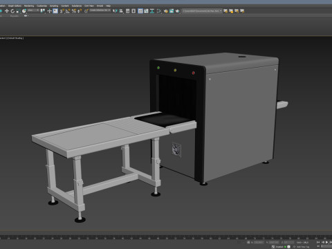 Airport X-ray Conveyer Modello 3D