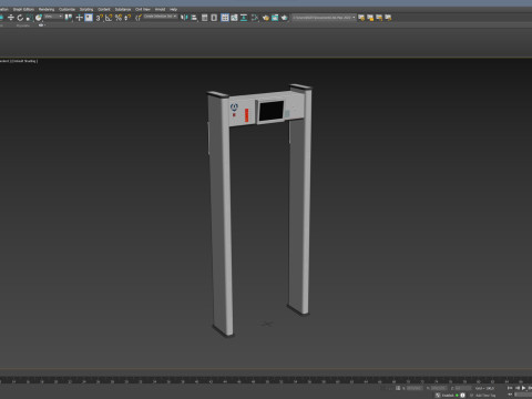 Airport X-ray door 3D Model