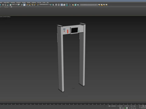 Airport X-ray door 3D Model