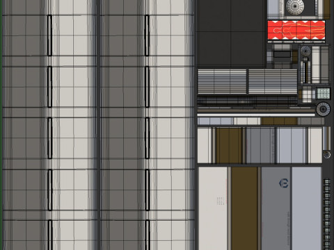 Airport X-ray door 3D Model