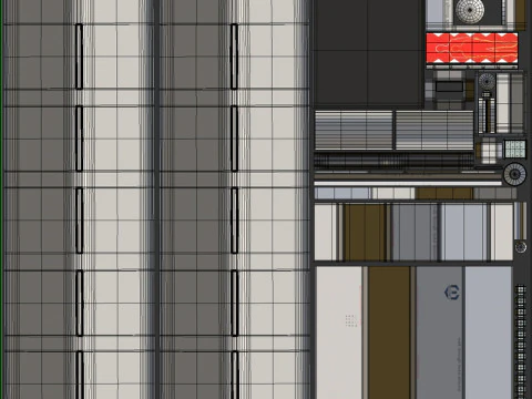 Airport X-ray door 3D Model