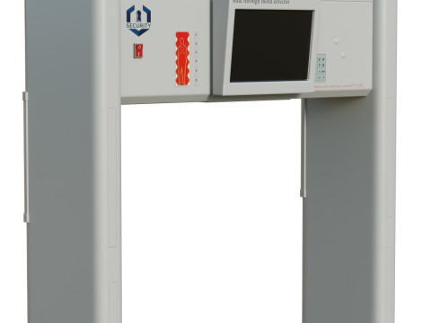 Airport X-ray door 3D Model