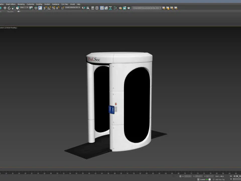 Airport X-ray Full Body 3D Model