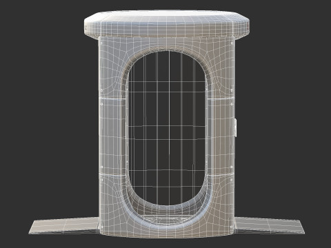 Airport X-ray Full Body 3D Модель