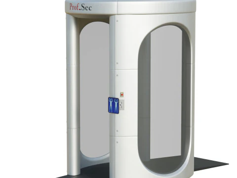Airport X-ray Full Body 3D Model