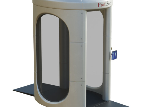 Airport X-ray Full Body 3D Модель