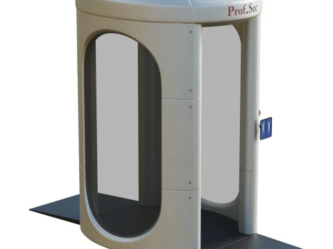 Airport X-ray Full Body 3D Model