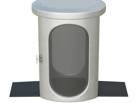 Airport X-ray Full Body 3D Model