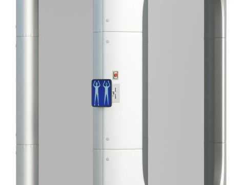 Airport X-ray Full Body 3D Модель