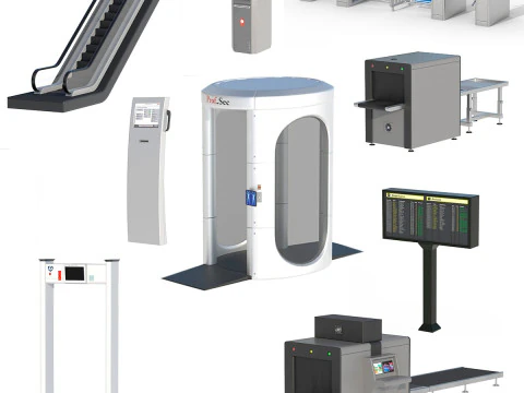 机场系列1 3D 模型