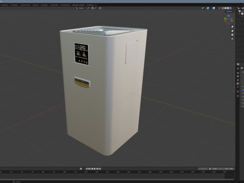 Air Filter Karcher 3D Model