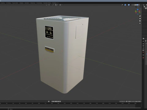Air Filter Karcher 3D Model