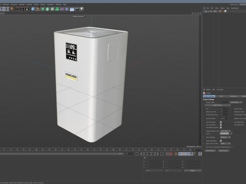 Air Filter Karcher 3D Model