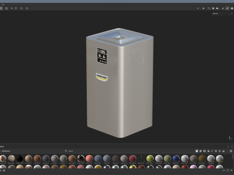 Air Filter Karcher 3D Model