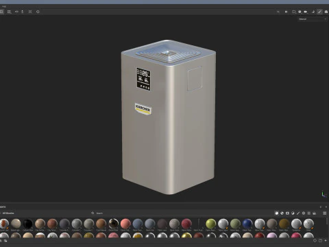 Air Filter Karcher 3D Model