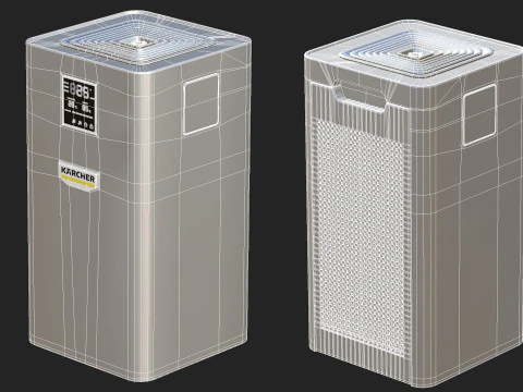 Air Filter Karcher 3D Model