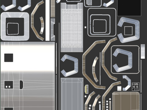 Air Filter Karcher 3D Model