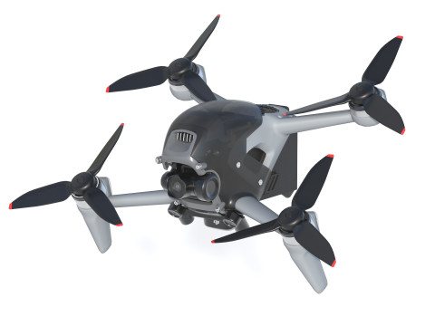 DJI FPV Drone Modelo 3D