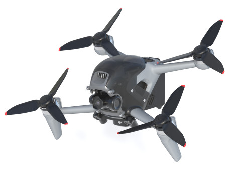 DJI FPV Drone Modelo 3D