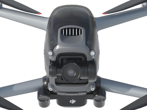 DJI FPV Drone Modelo 3D