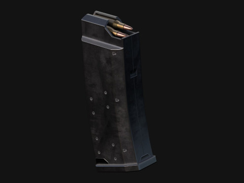MR-15 Assault Rifle 3Dモデル