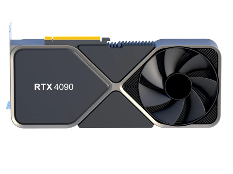 NVIDIA RTX 4090 3D Model