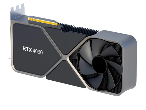 NVIDIA RTX 4090 3D Model