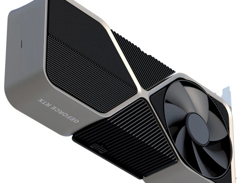 NVIDIA RTX 4090 3D Model