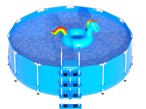 Inflatable Pool Modelo 3D