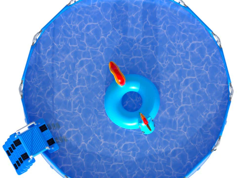 Inflatable Pool 3D Model