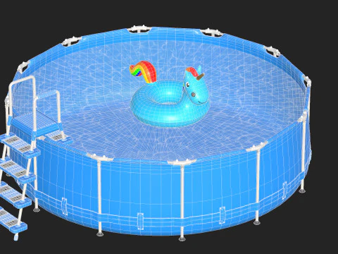Inflatable Pool 3D Model