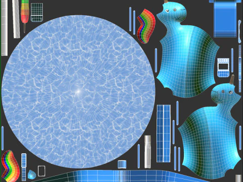 Inflatable Pool 3D Model