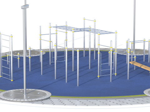 Playground 3D Модель