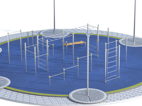 Playground 3D Модель