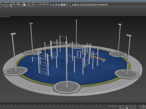 Playground 3D Model
