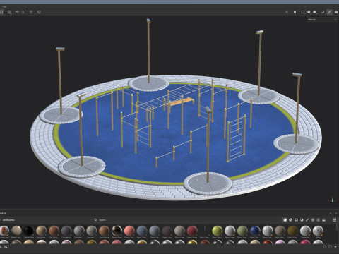 Playground 3D Модель
