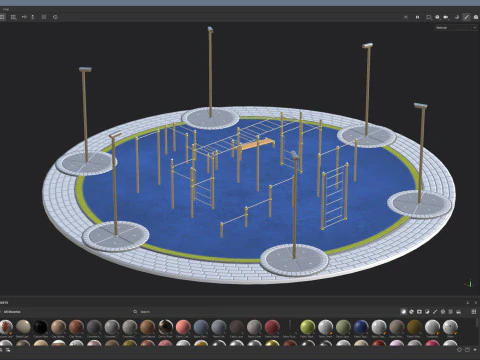Playground 3D Model