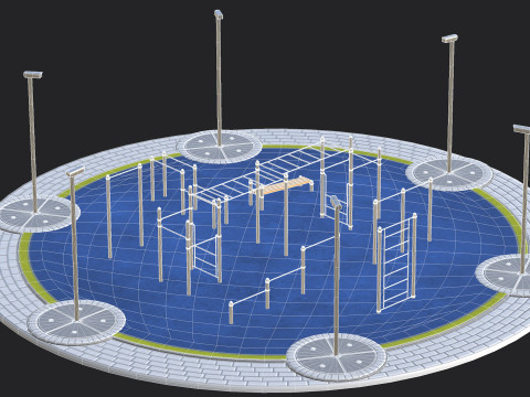 Playground 3D Модель