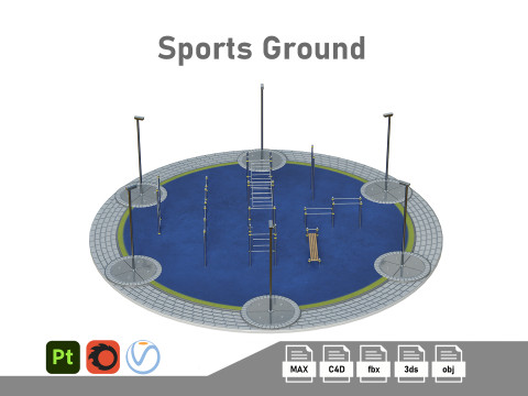 Playground 3D मॉडल