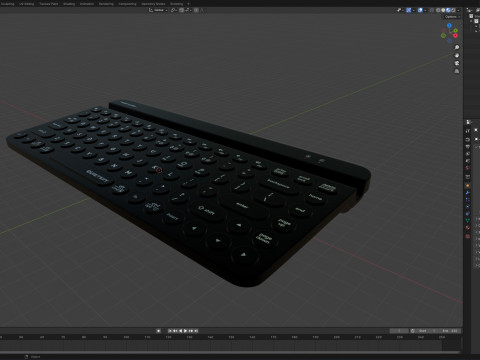 A4TECH Fstyler FBK30 3D Model
