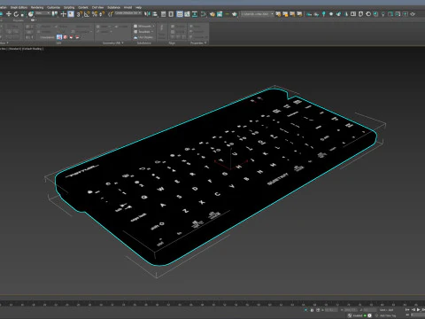 A4TECH Fstyler FBK30 3D Model