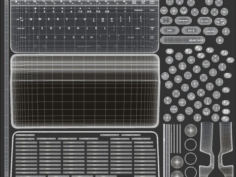 A4TECH Fstyler FBK30 3D Model