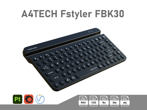 A4TECH Fstyler FBK30 3D मॉडल