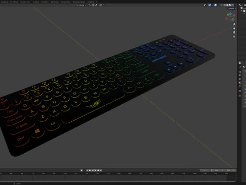 Dialog Gan-Kata KGK-16U Black 3D Model