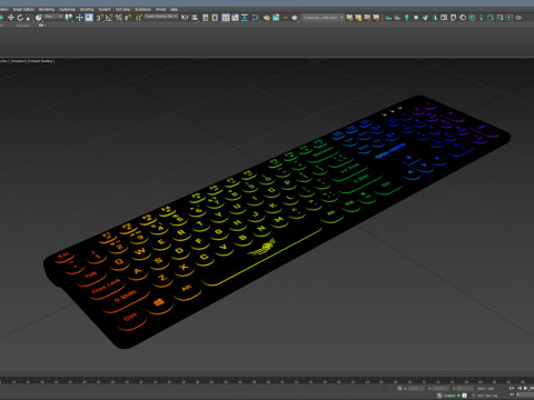 Dialog Gan-Kata KGK-16U Black Model 3D