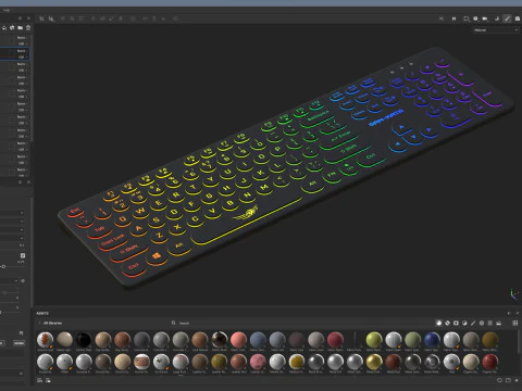 Dialog Gan-Kata KGK-16U Black 3D Model