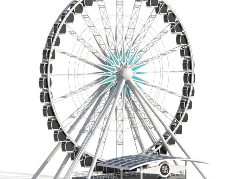 Sky Wheel 3D Model